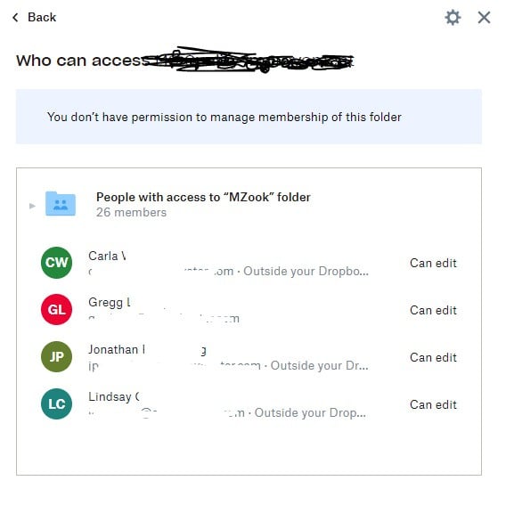 No option to change the owner of a folder on our Dropbox team - Dropbox ...