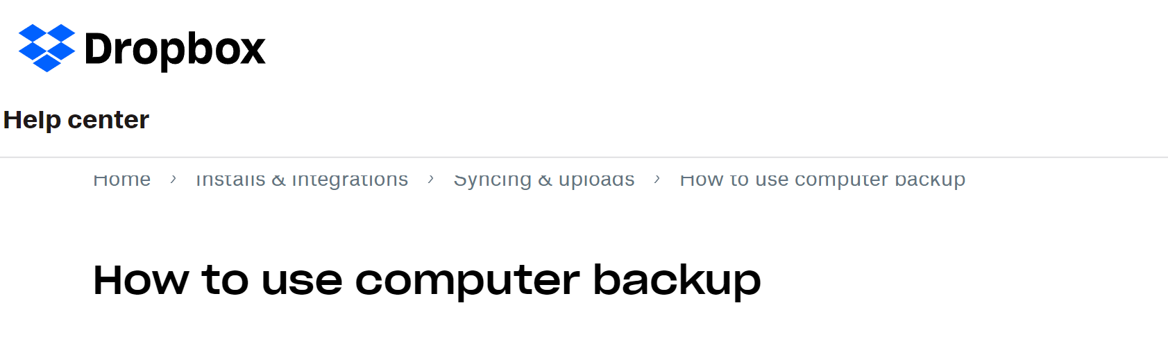 Internal Dropbox Backing up internal hard drives - Dropbox Community