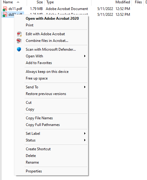 Need all my files accessible locally. On my machine there's no option ...