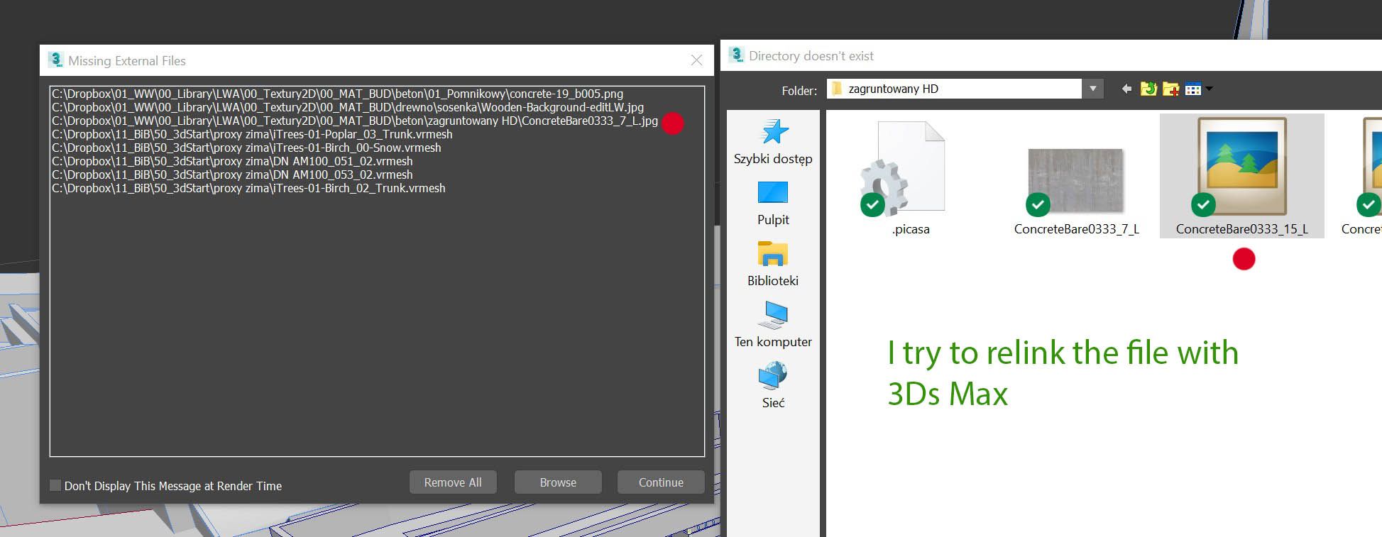 Can't open files in 3ds MAX that are on Dropbox - Dropbox Community