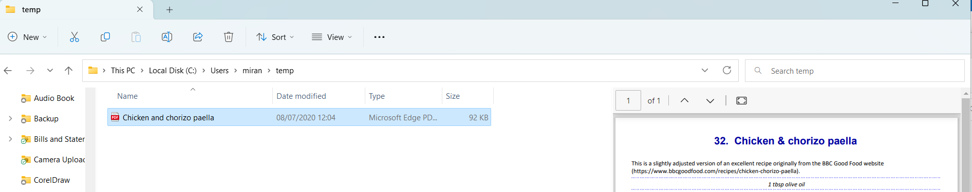 File Ok Explorer preview stops working after the first time you click on a PDF ...