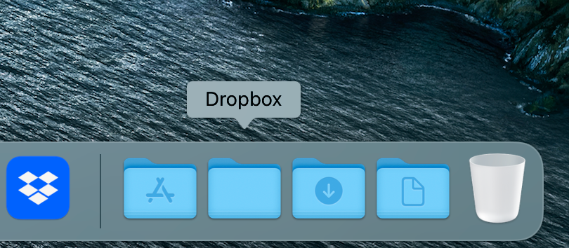 Lost Dropbox custom icon on Dropbox folder (v163.4.5456 for MacOS ...