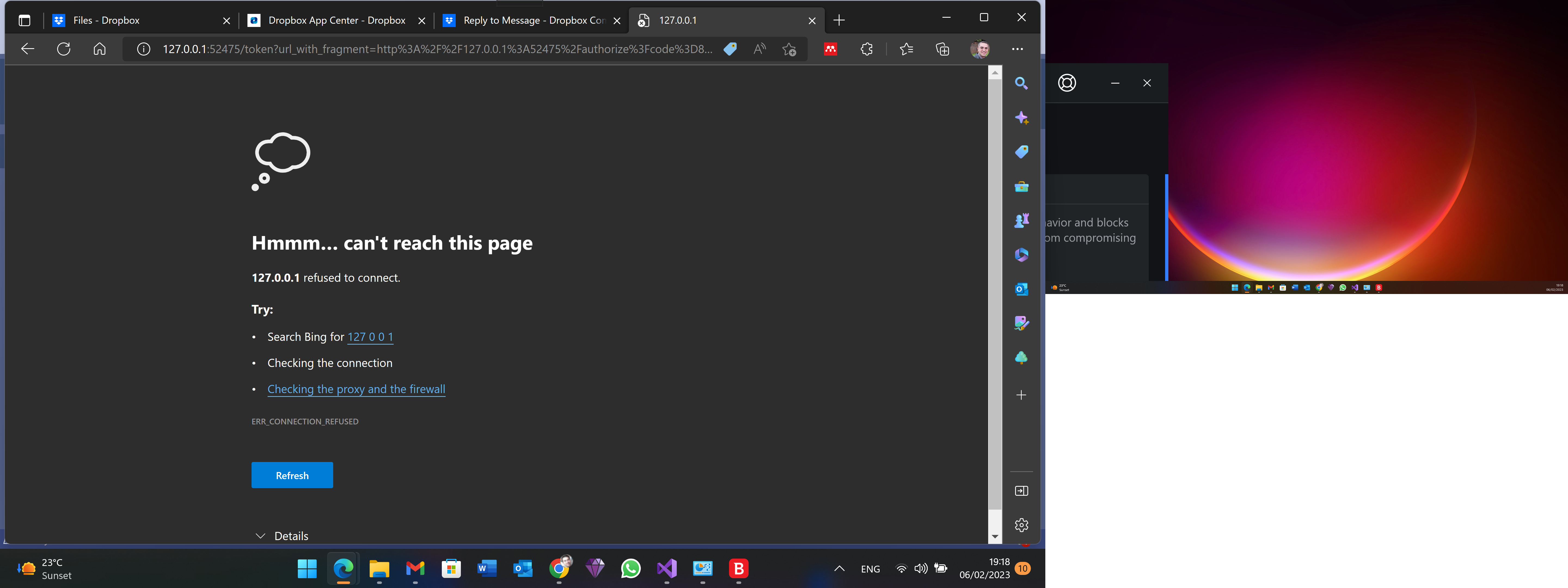 Api error access denied - Dropbox Community