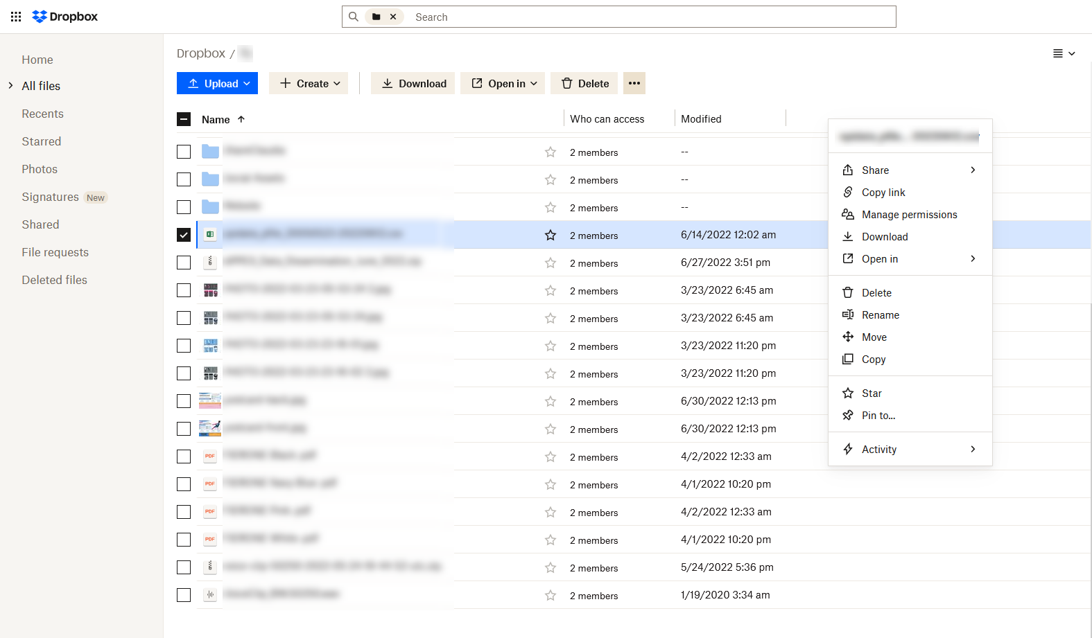 View file and folder size - Dropbox Community