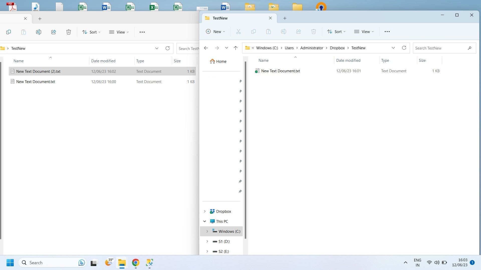 syncing issue with windows 11 - Dropbox Community