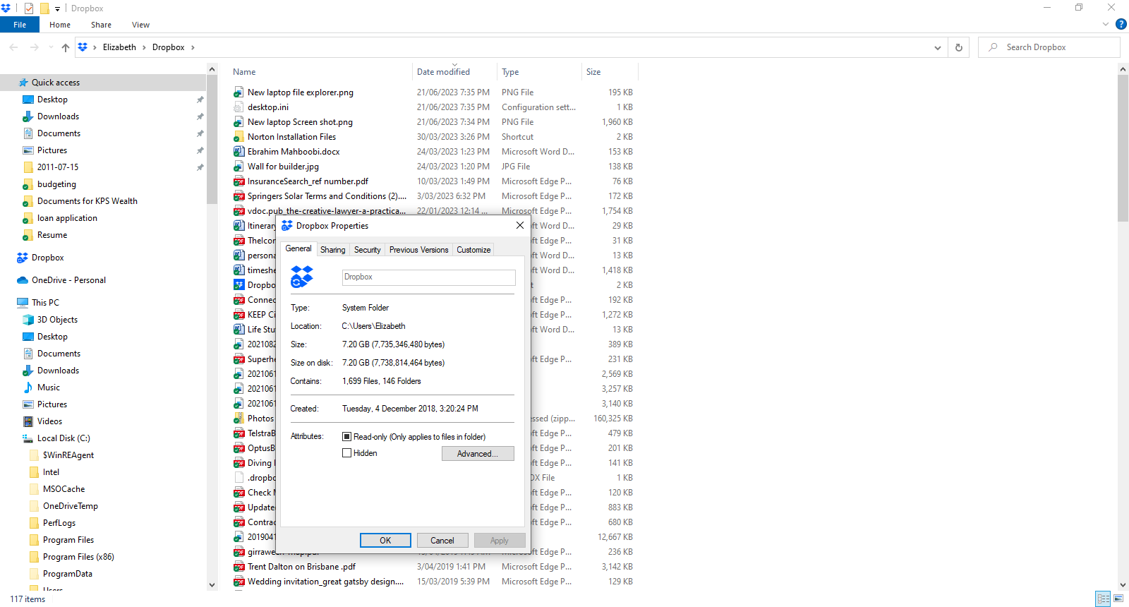 Dropbox folders appearing on desktop - Dropbox Community