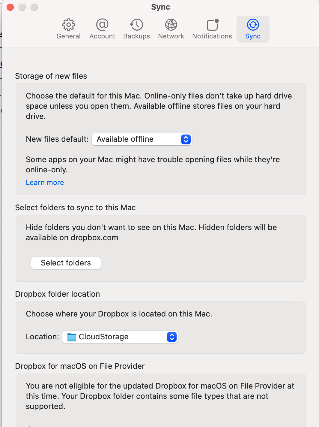 macOS on File Provider - Identify non-supported files - Dropbox Community