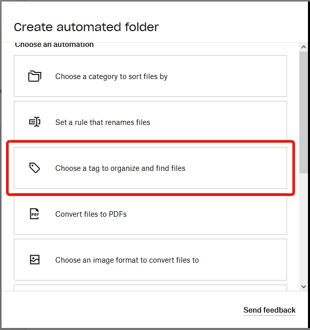 Can't use automation to auto-add tags to files in a folder - Dropbox ...