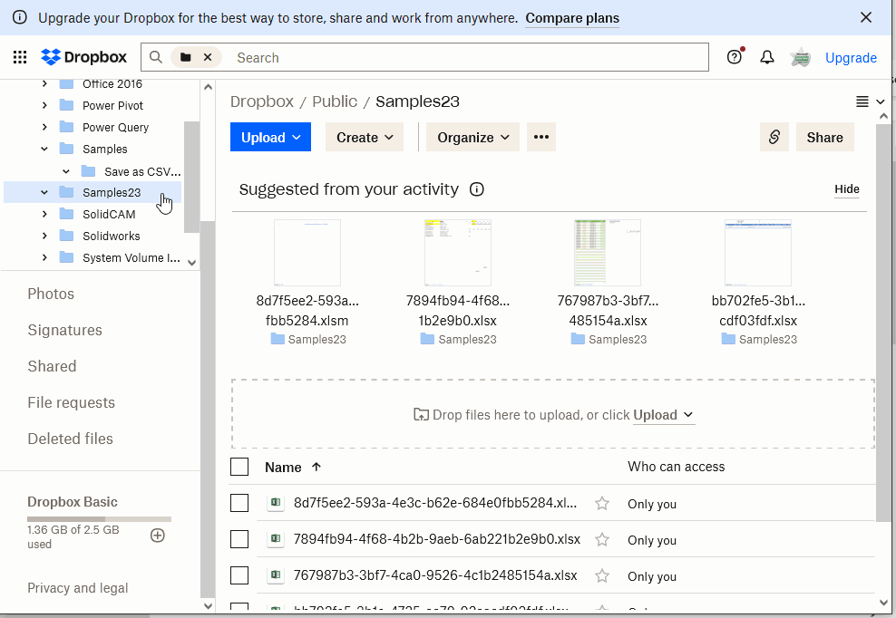 Can't access a folder: 'This folder does not exist' error - Dropbox ...