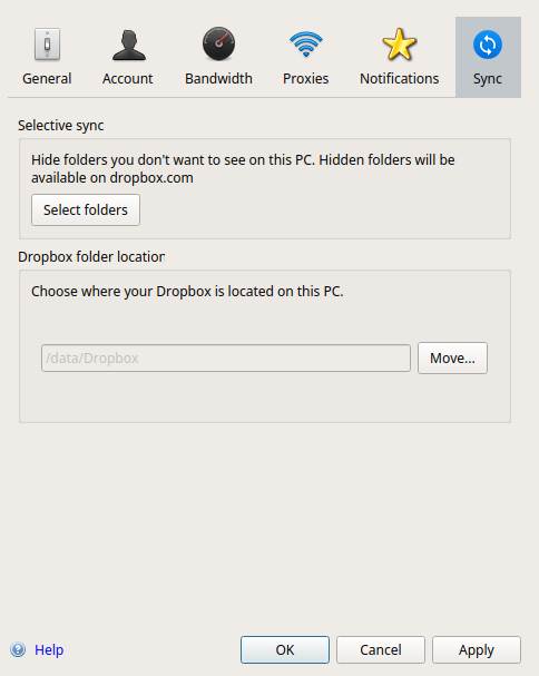 Selective Sync support on Linux - Dropbox Community