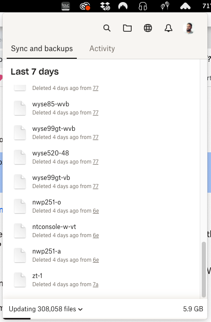 Variant on the MacOS Monterey 12.7.1, missing finder extensions issue ...
