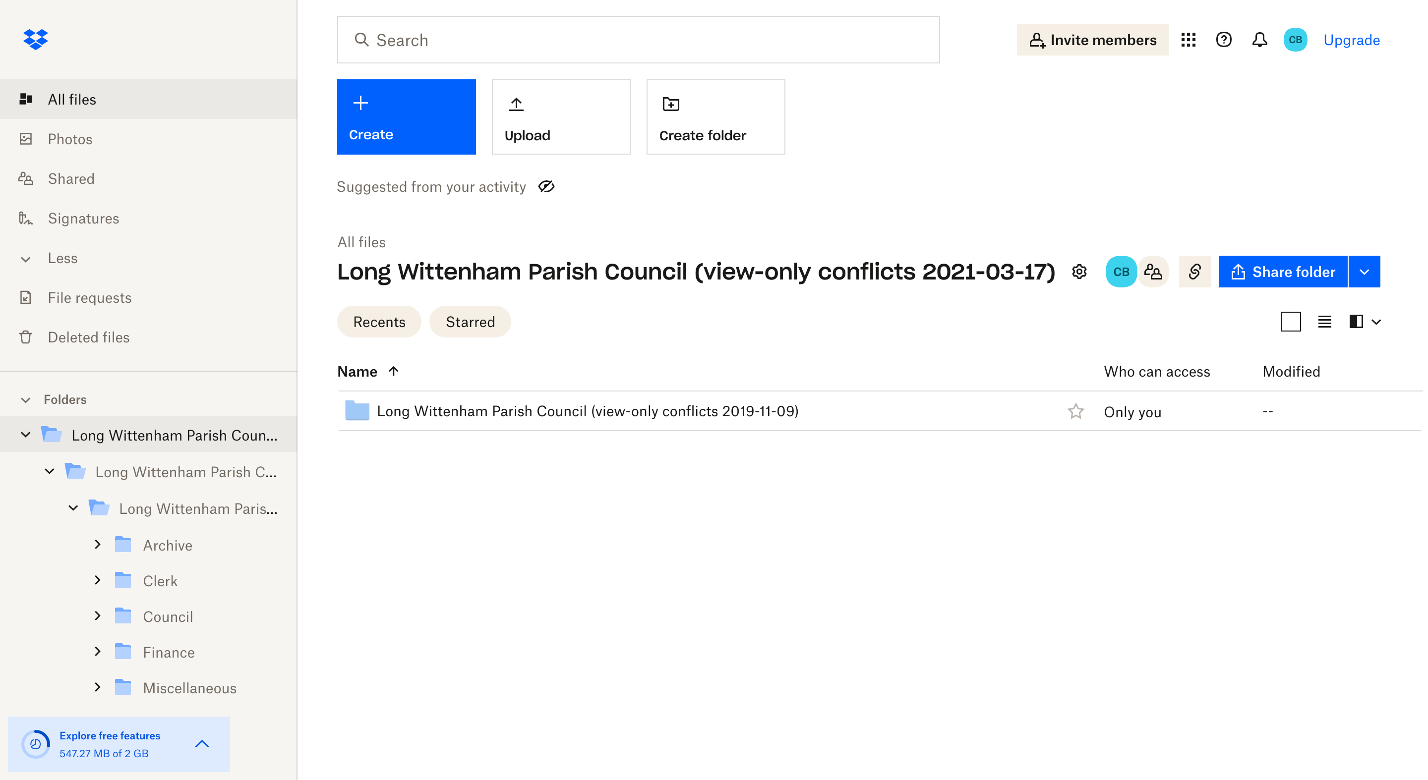 How to delete 'view-only conflicts' folders? - Dropbox Community