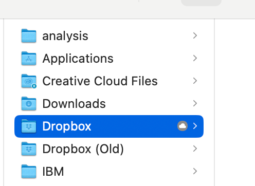 Dropbox icon opens Finder instead of app preferences on macOS Sonoma 14 ...