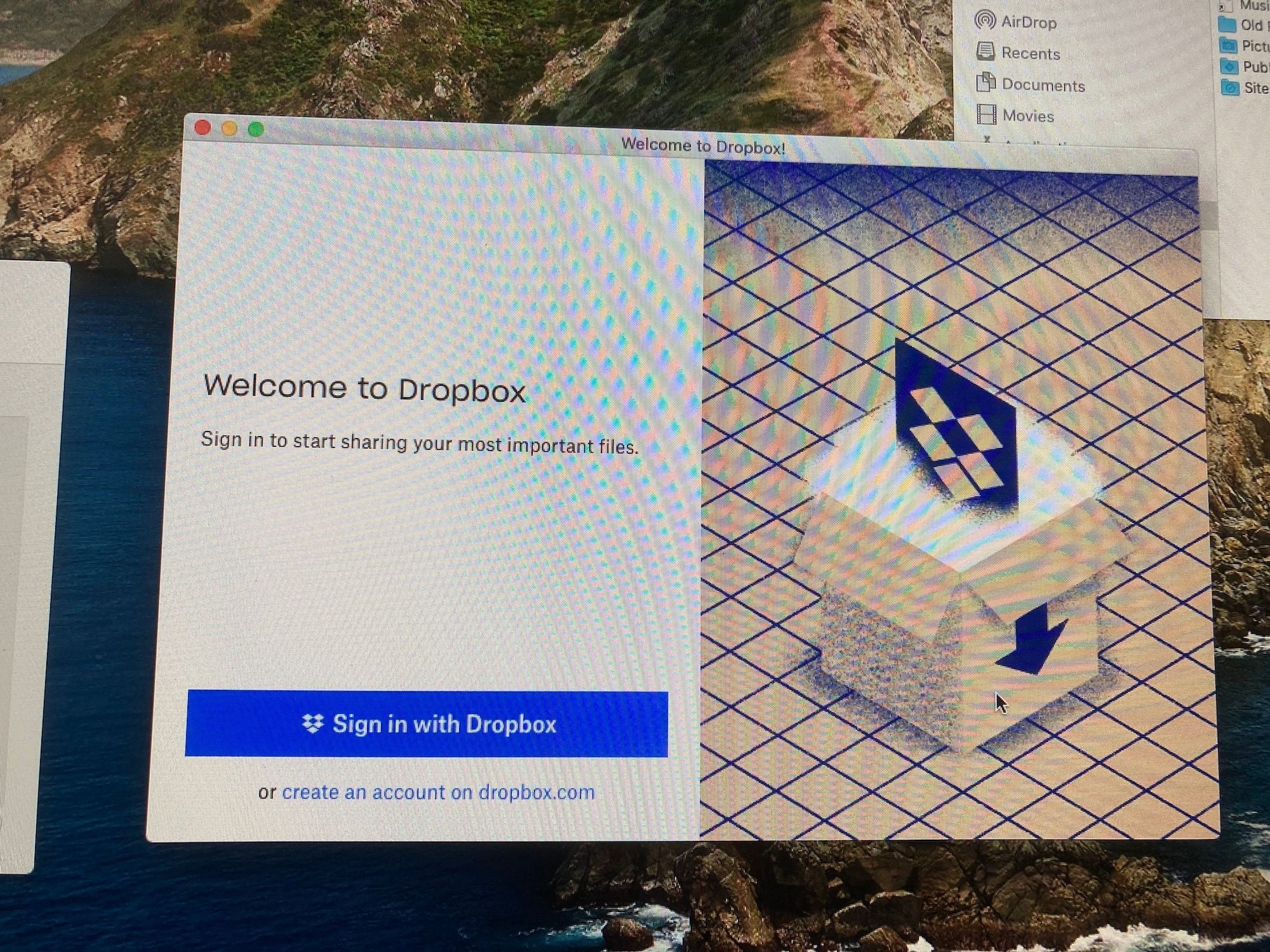 Issues reinstalling Dropbox Backup from a Time Machine Backup ...