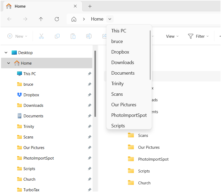 How can I use Dropbox Backup to backup a folder located on my machine ...