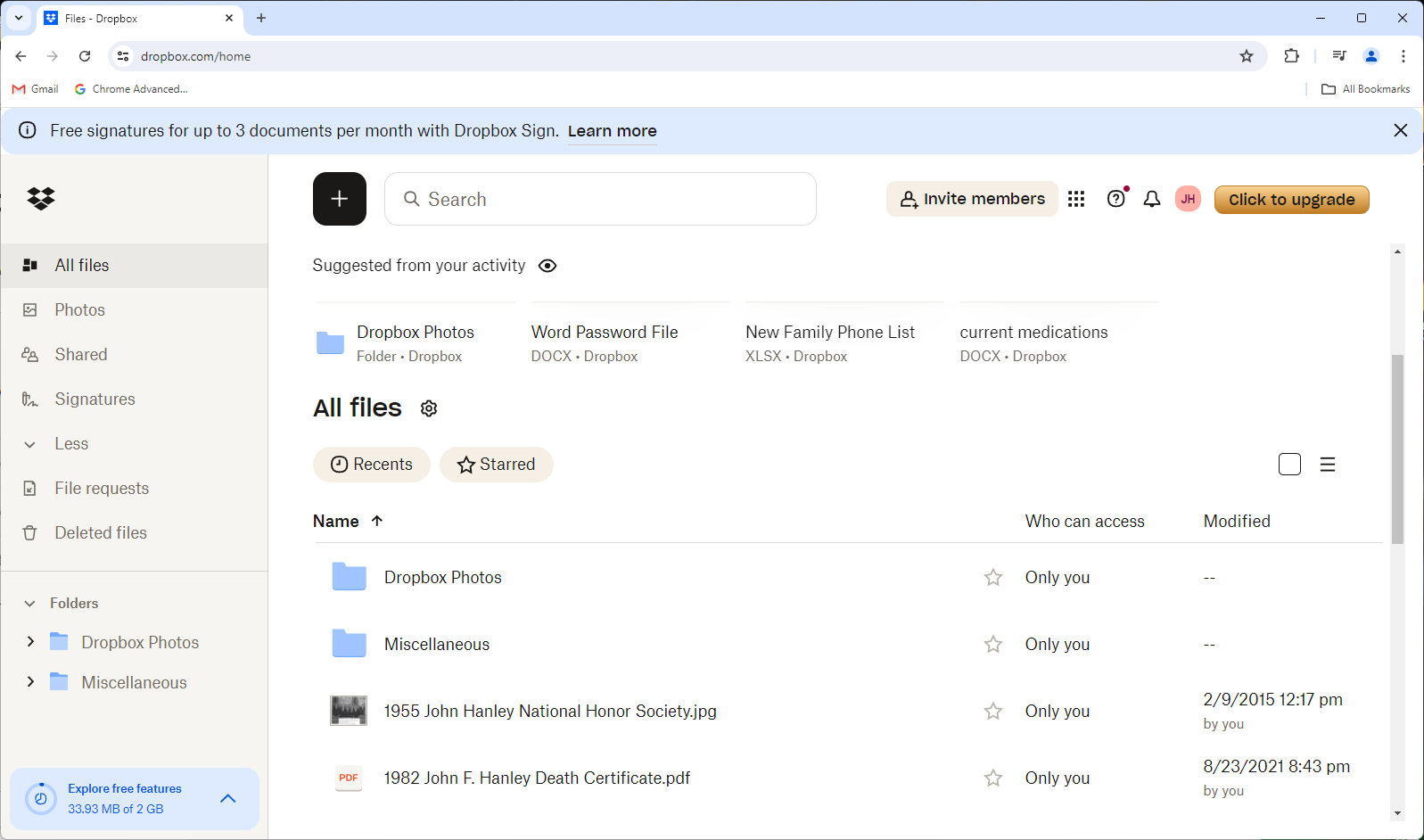 Can I delete files from recent files history? - Dropbox Community