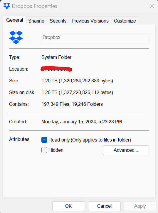 Windows Explorer gets slow when trying to access Dropbox a local folder ...