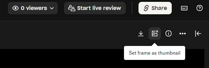 Is there a way to change the existing thumbnail on one of my videos ...