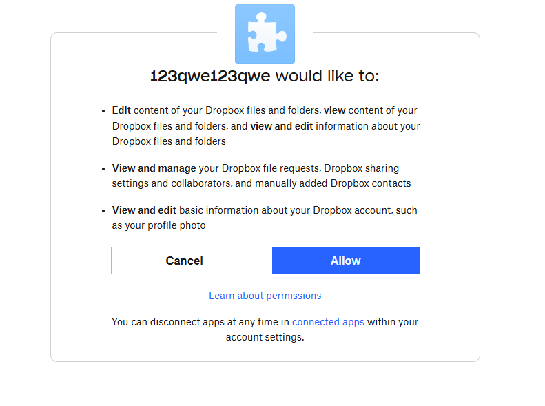 App Scope Issue. - Dropbox Community