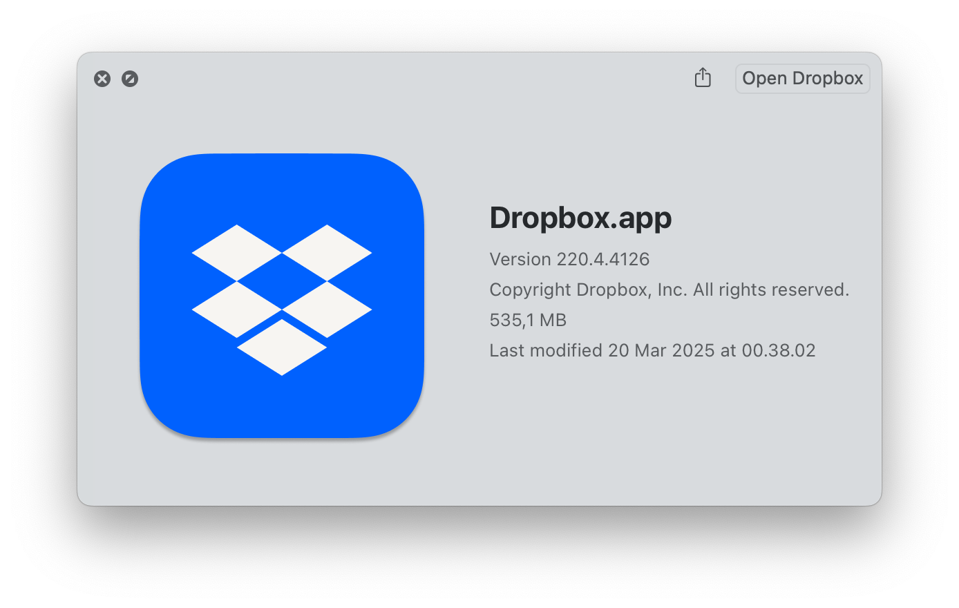 Searching for files in Finder in the Dropbox folder isn't working on ...