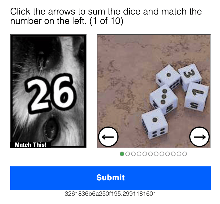 Throwing Dice Math Problem Solving CAPTCHA dice math Problem over and over - Dropbox Community