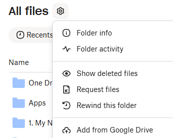 Permanently delete option does not show anywhere - Dropbox Community