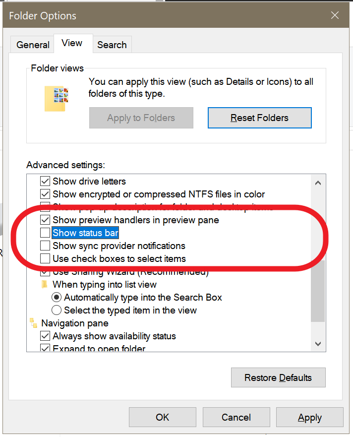 Windows Folder Status How can I disable the status column on Windows? - Dropbox Community