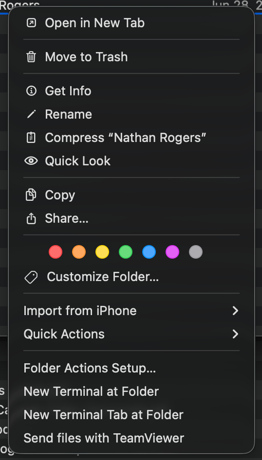 Dropbox Finder Extension doesn't work and I have no Dropbox context ...