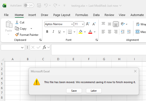 Error File Moved