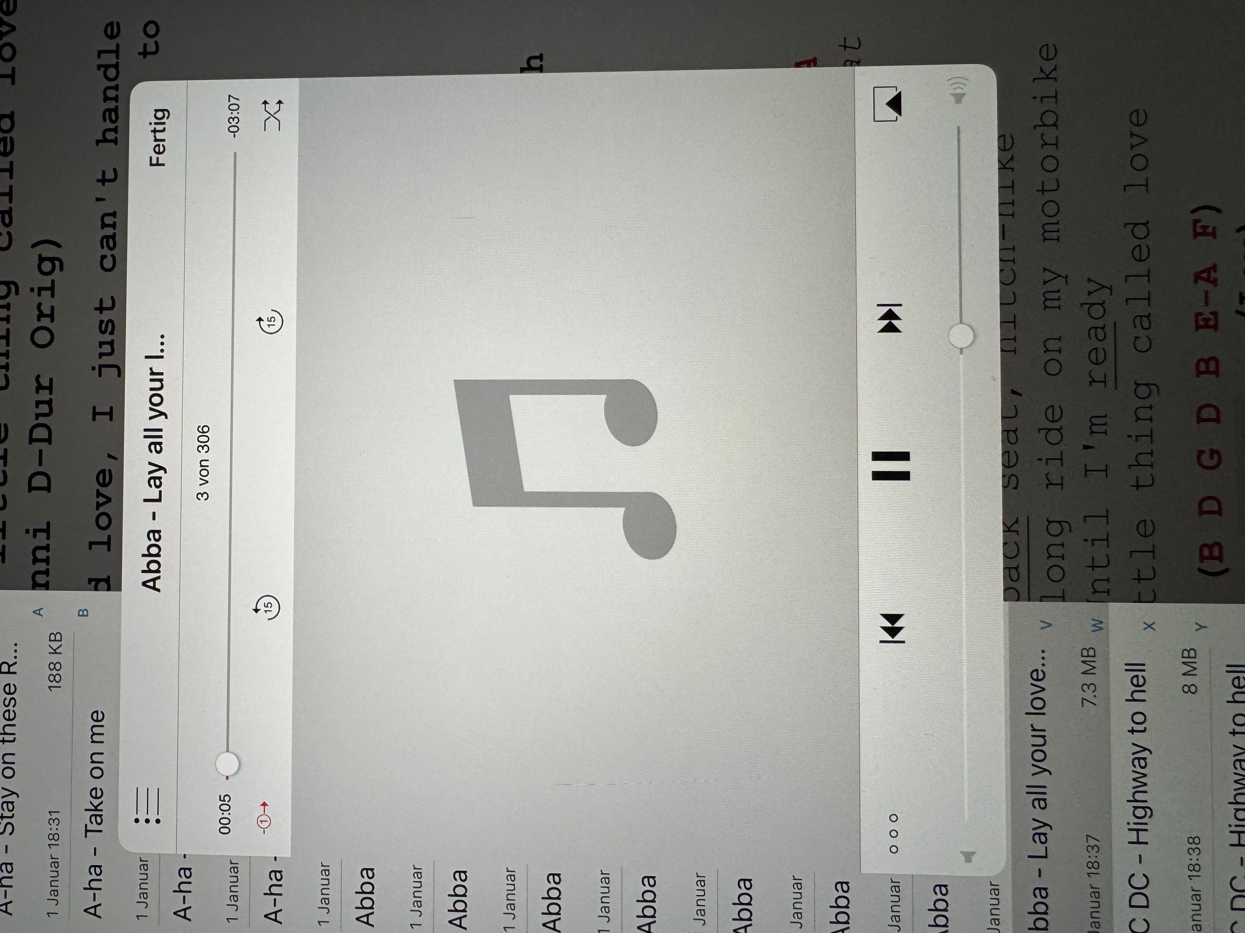 Improved MP3 Player: Play Audio While Viewing Sheet Music or Documents ...