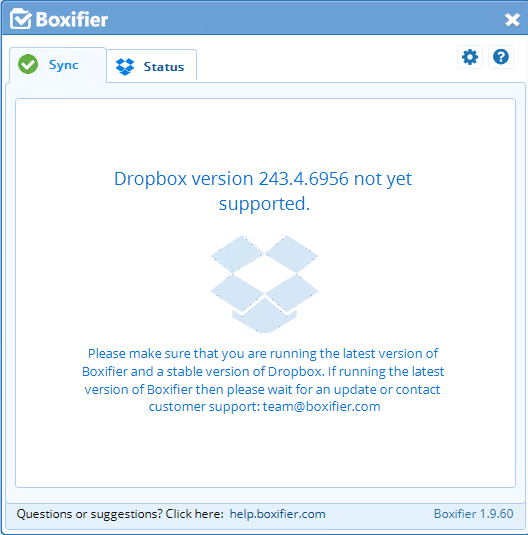 Boxifier not working with latest Dropbox update - Dropbox Community