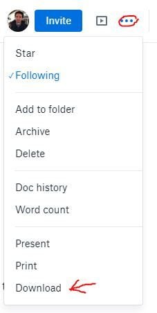 Can I export my Dropbox Paper docs as PDF? - Dropbox Community