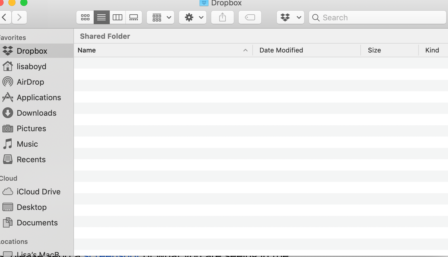 New MacBook Pro - can't locate Dropbox files in Finder - Dropbox Community