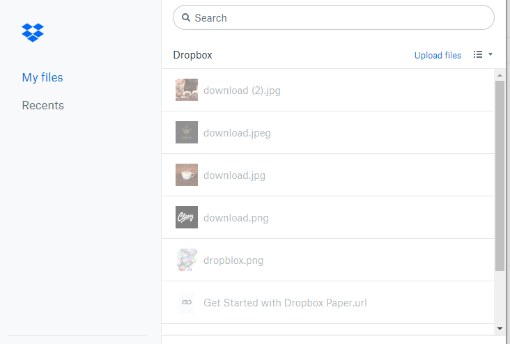 Unable to choose file - Dropbox Community