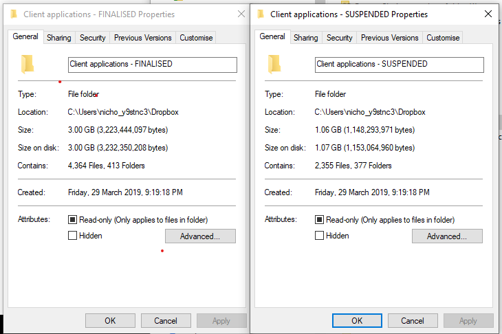 Folder has too many files to download - iOS Version 11.4 - Dropbox ...