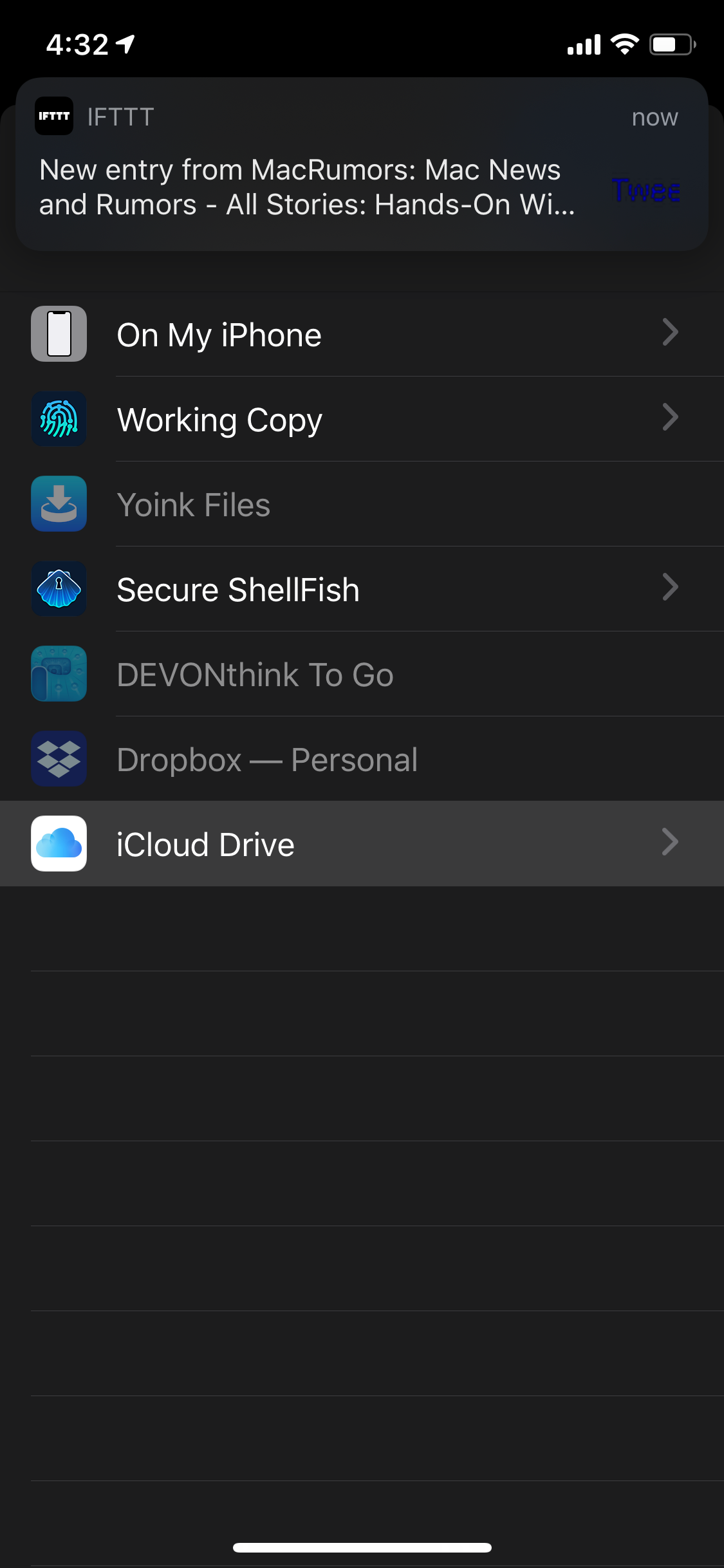 Dropbox greyed out on IOS 13 - Dropbox Community